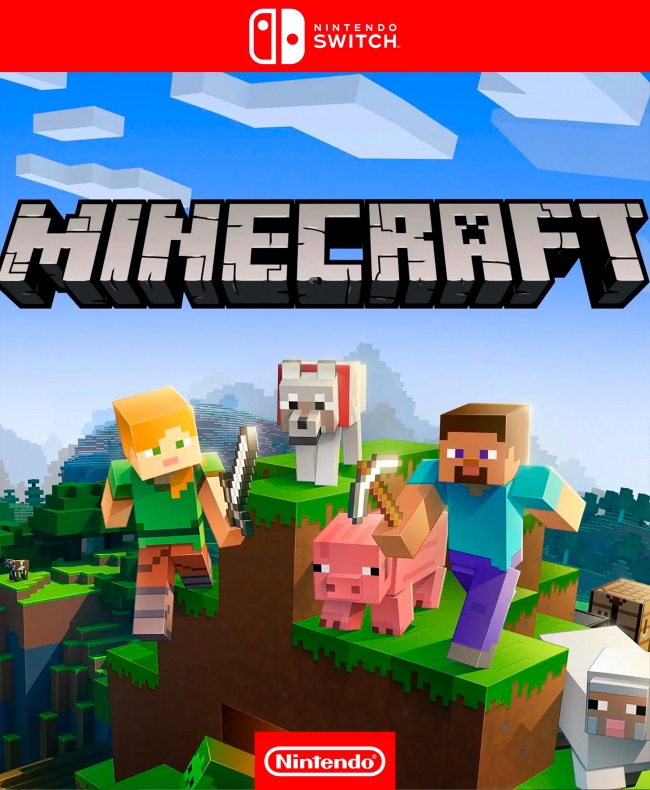 Minecraft NINTENDO | Digitales Republica Dominicana | Venta de juegos Digitales PS3 PS4 Ofertas