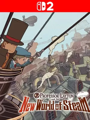 Professor Layton and The New World of steam - Nintendo Switch 2 PRE ORDEN
